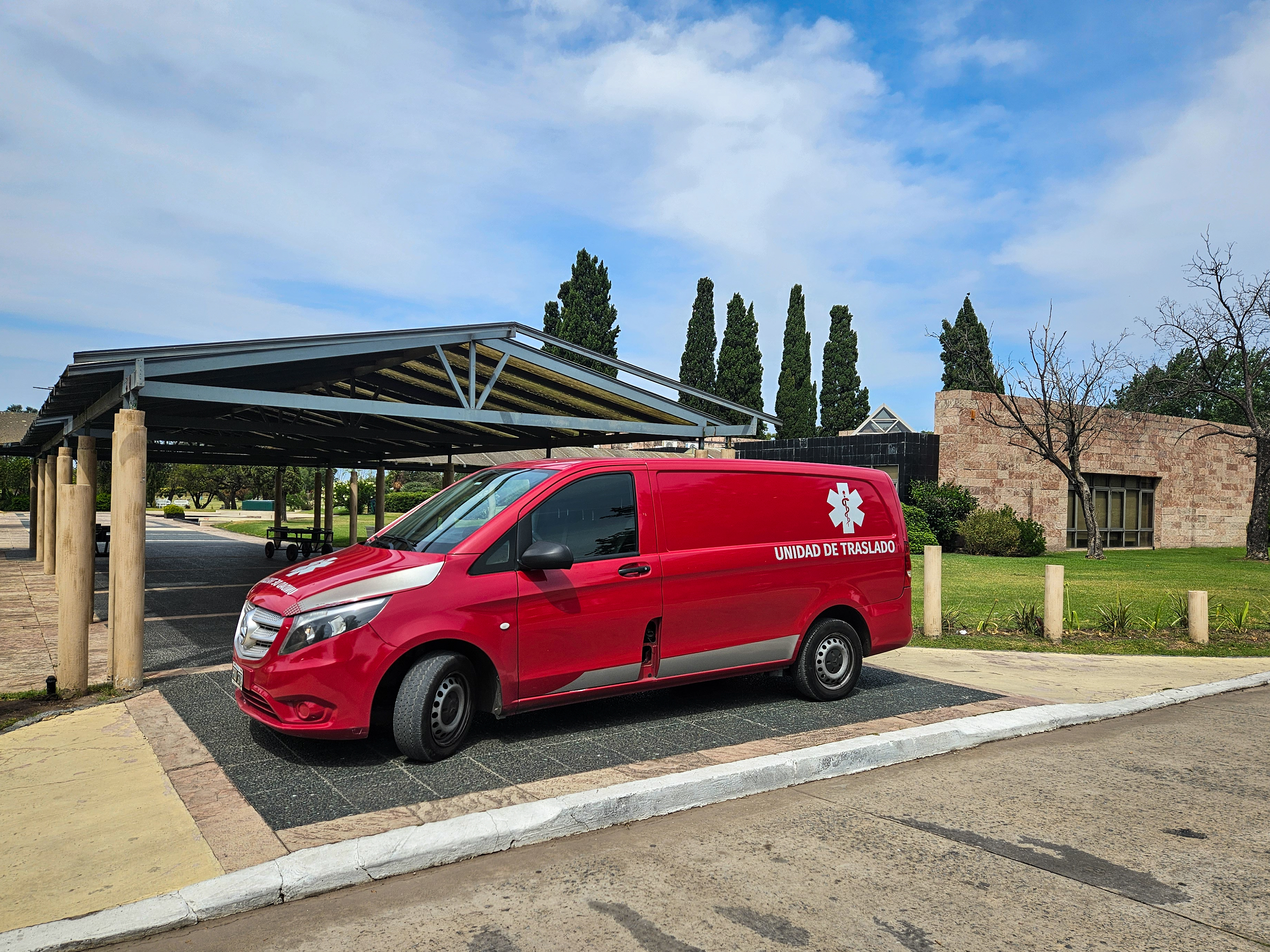 Vehículo de servicio funerario